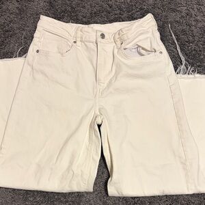 Women's H&M White Jeans